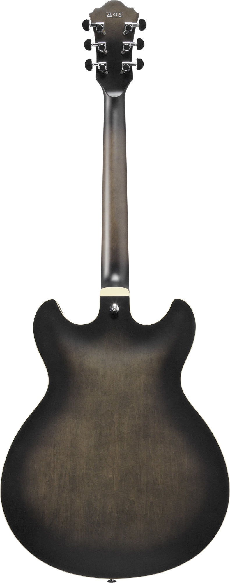 IBANEZ Artcore AS Hollow Body Guitar 6-String - Transparent Black Flat