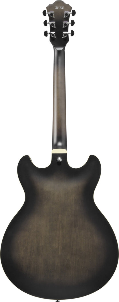 IBANEZ Artcore AS Hollow Body Guitar 6-String - Transparent Black Flat