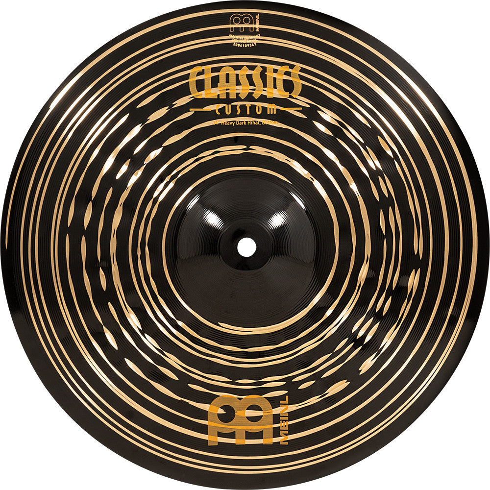 MEINL Cymbals Classics Custom Heavy Dark HiHat - 14"