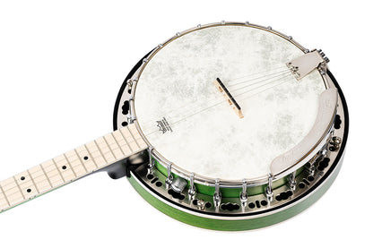 ORTEGA Falcon Serie Banjo 5 String - Maple Green + Bag