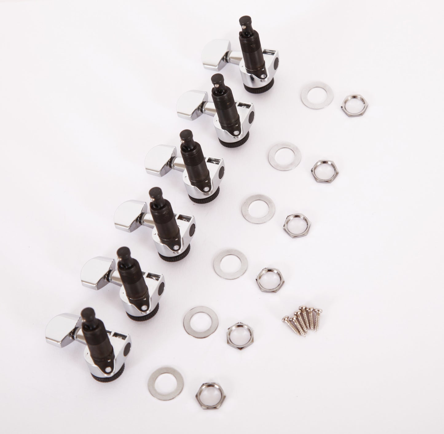 IBANEZ Mechanikensatz - 6 x links chrom