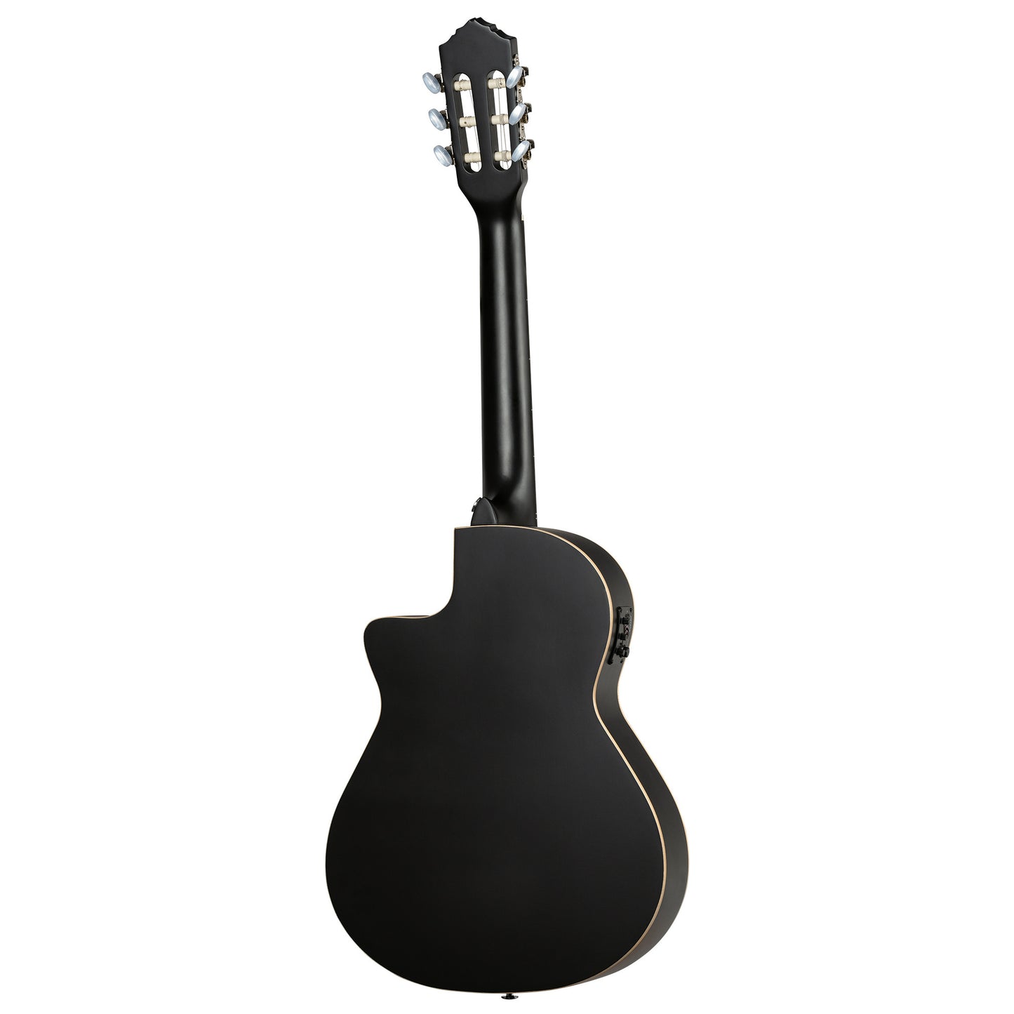 ORTEGA Family Series 3/4 Konzertgitarre 6-String - Satin Black + Gigbag