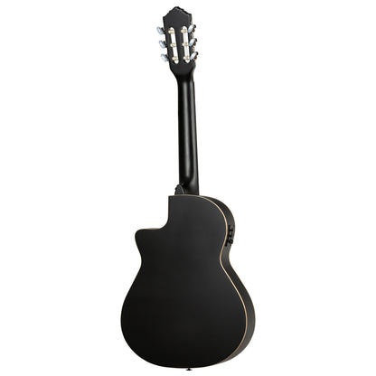 ORTEGA Family Series 3/4 Konzertgitarre 6-String - Satin Black + Gigbag