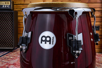 MEINL Percussion Marathon Exclusive Series Conga 11 3/4" - Wine Red/Chrome HW