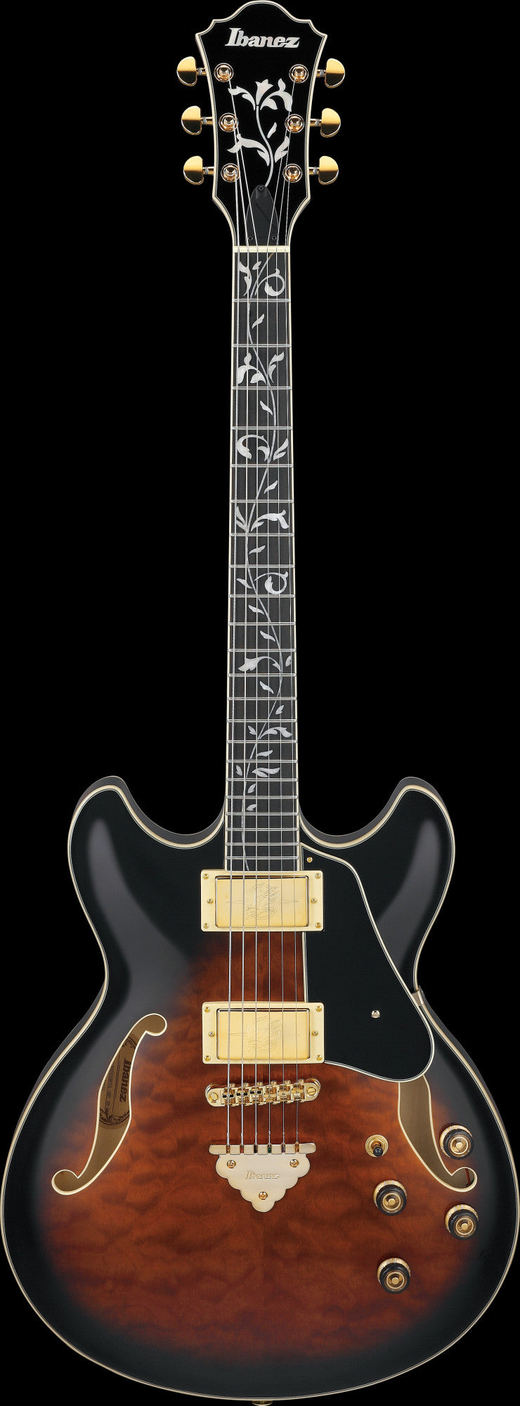 IBANEZ Artcore Expressionist AS Hollowbody Gitarre 6-String - Dark Brown Sunburst