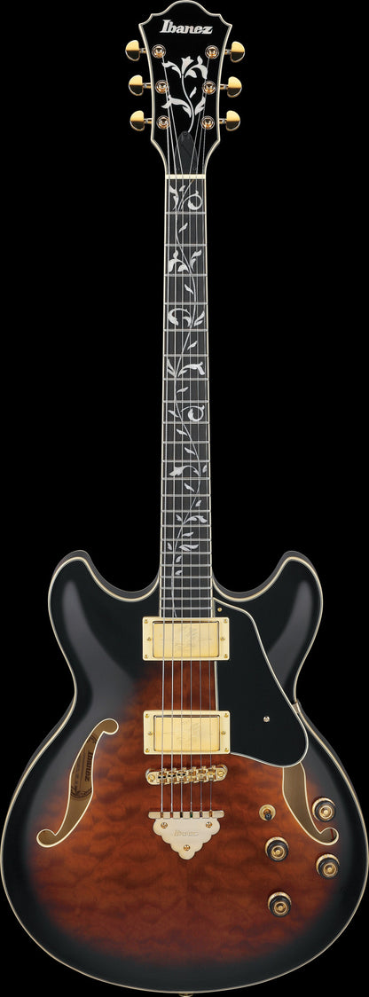 IBANEZ Artcore Expressionist AS Hollowbody Gitarre 6-String - Dark Brown Sunburst