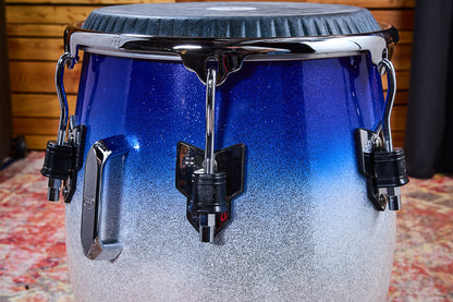 MEINL Percussion Artist Series William Kachiro Conga 11 3/4" /REMO® Black Calfskin Skyndeep Heads - Electric Sky
