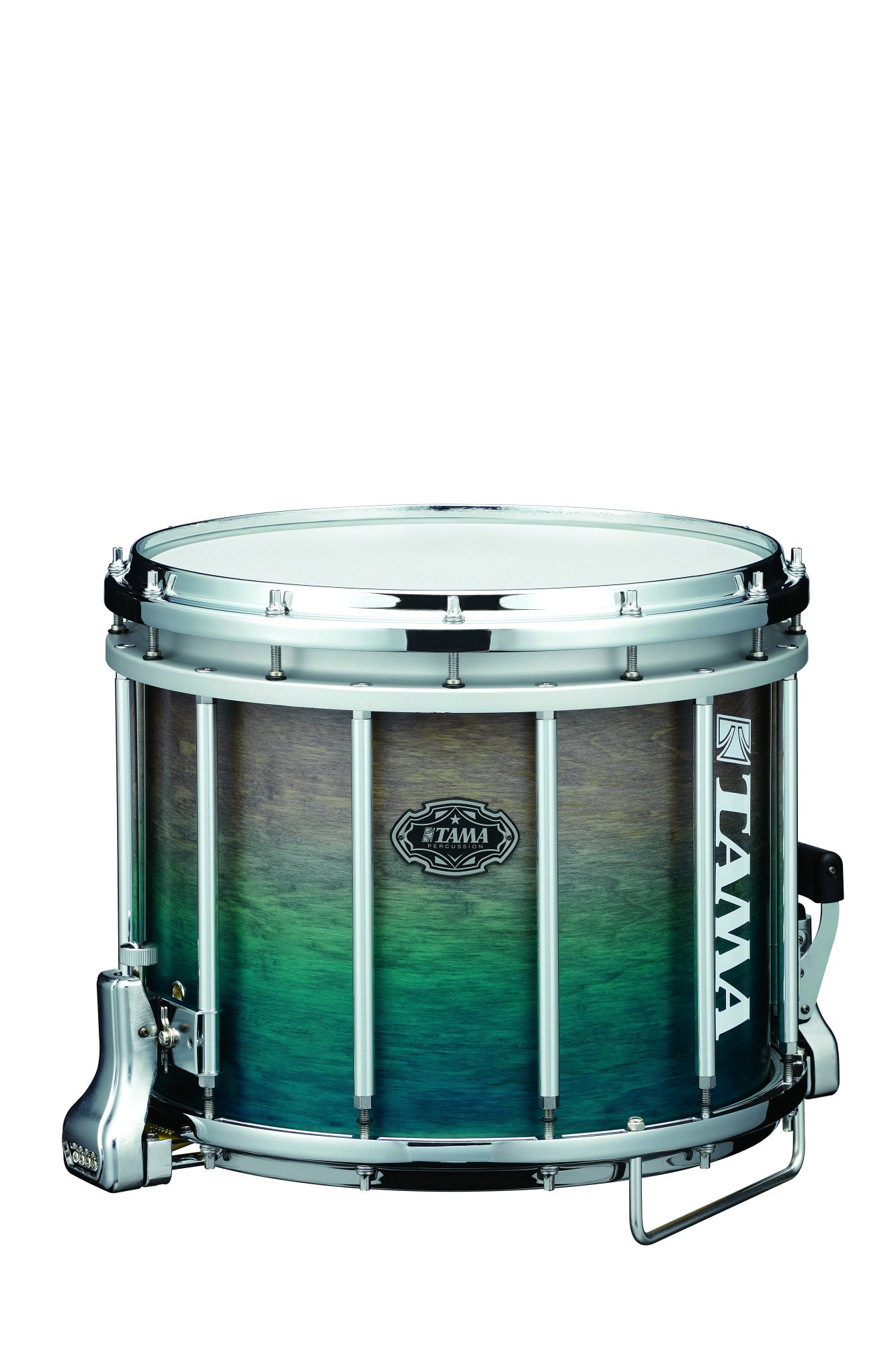 TAMA Fieldstar Marching Snare Drum 14" x 12" - Satin Sapphire Fade