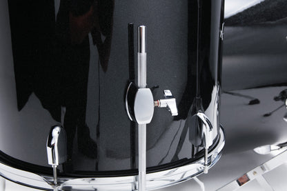 TAMA Stagestar Drum Set 5 teilig (22" BD) - Black Night Sparkle/Chrom HW + MEINL Cymbals BCS Cymbal Set