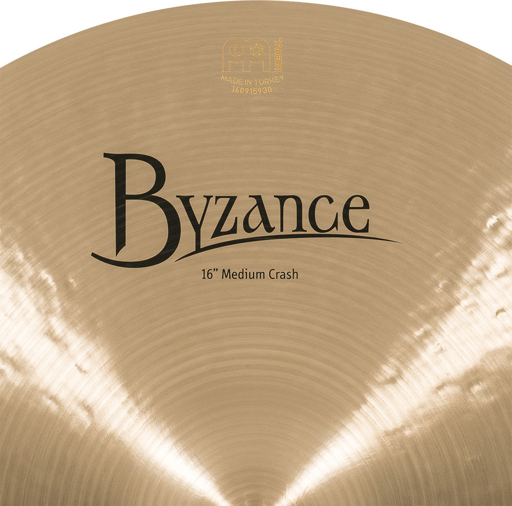 MEINL Cymbals Byzance Traditional Medium Crash - 16"