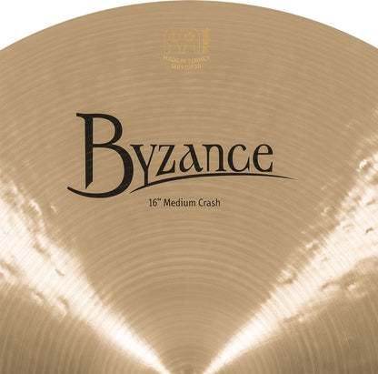 MEINL Cymbals Byzance Traditional Medium Crash - 16"