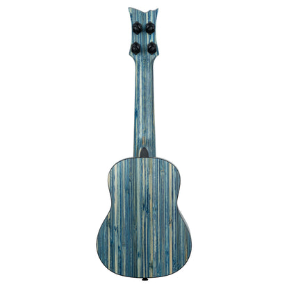 ORTEGA Bamboo Series Soprano Ukulele 4 String - Solid Bamboo Stonewashed + Bag