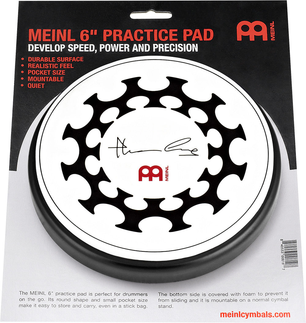 MEINL Cymbals Thomas Lang Signature Practice Pad - 6"
