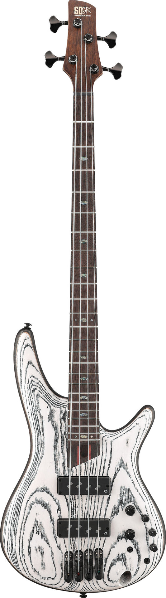 IBANEZ Premium SR E-Bass 4-String - Icebreaker Wave Flat + Gigbag