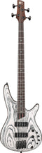 IBANEZ Premium SR Electric Bass 4-String - Icebreaker Wave Flat + Gig Bag