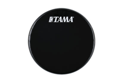 TAMA 24" Bassdrum Resonanzfell Schwarz mit weißem Tama Logo