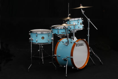 TAMA Club-Jam Shell Kit 4 teilig - Aqua Blue/Chrom HW