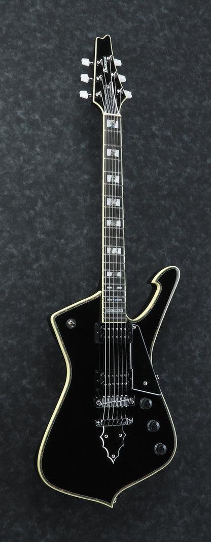 IBANEZ Paul Stanley "KISS" Signature Electric Guitar 6-String - Black + Case