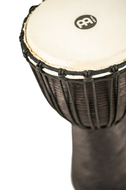 MEINL Percussion Headliner Rope Tuned Black River Series Djembe - 10"