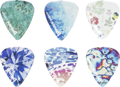 IBANEZ KALEIDO Series Picks - Copolyester Medium Heavy/ 6 pcs