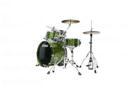 TAMA Starclassic Walnut/Birch Lacquer Shell Kit 5 pcs - Lacquer Shamrock Oyster/Chrome HW