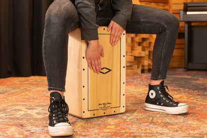 MEINL Percussion Artisan Edition Series String Cajon Bulería Line - Tulip