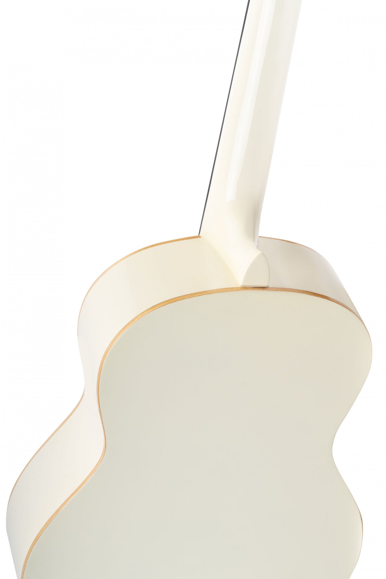 ORTEGA Family Series 4/4 Slim Neck Konzertgitarre 6 String - Weiß + Bag