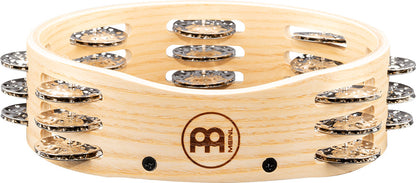 MEINL Percussion Artisan Edition Series Triple-Row Wood Tambourine - 8"