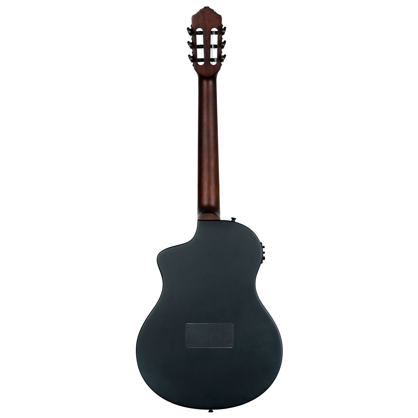 ORTEGA TourPlayer DeLuxe Nylon String Guitar 6-String - Spruce Black + Gig Bag