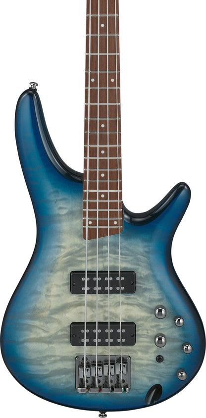 IBANEZ SR E-Bass 4-String - Stained Cosmic Blue Starburst