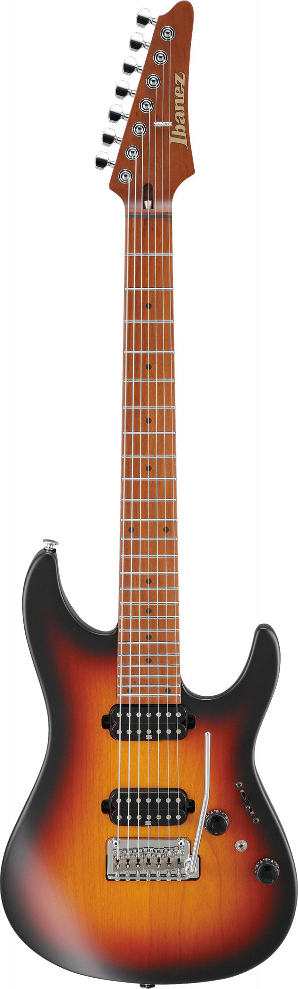IBANEZ Prestige AZ Electric Guitar 7-String - Tri Fade Burst + Case (M20AZ)
