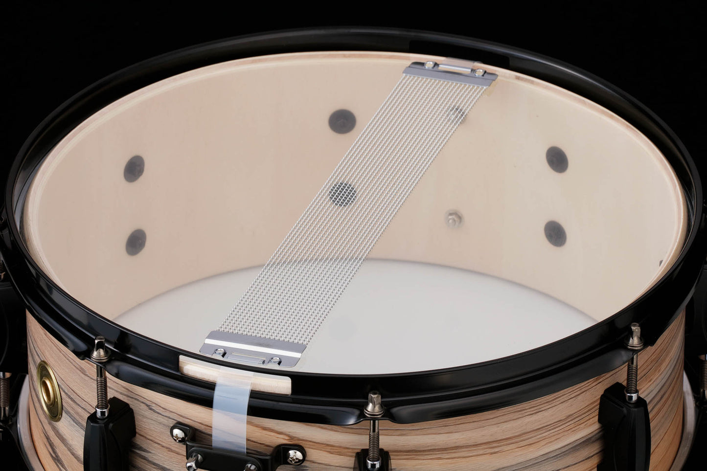 TAMA Woodworks Snaredrum 14" x 5,5" - Natural Zebrawood Wrap