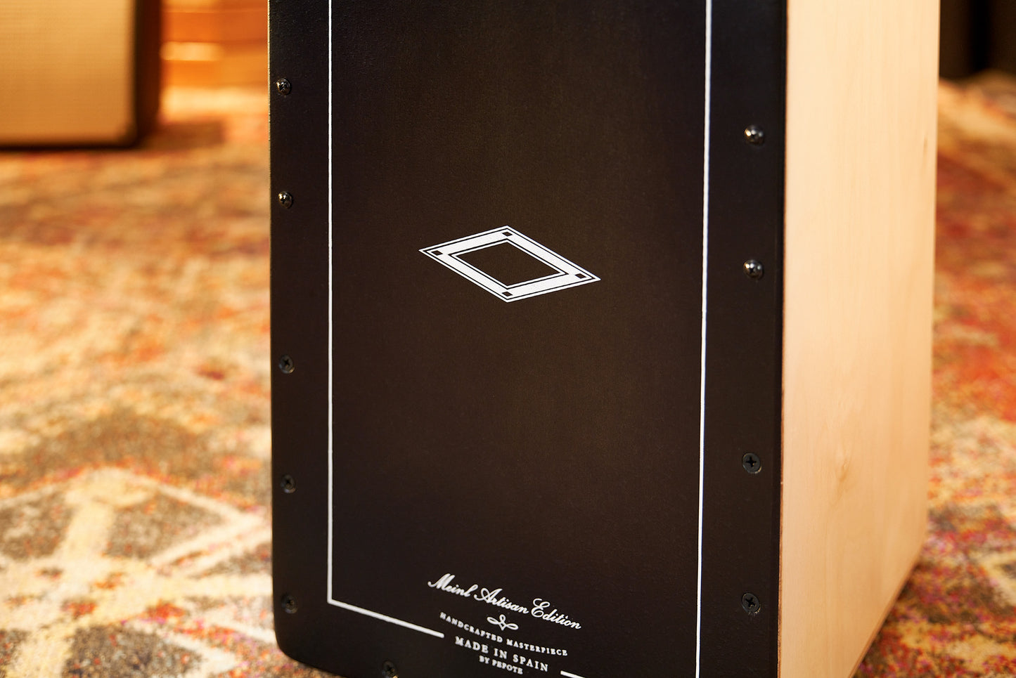 MEINL Percussion Artisan Edition Pickup Cajon - Dark Olive Burst