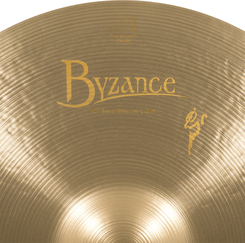 MEINL Cymbals Byzance Vintage Benny Greb Signature Sand Medium Crash - 18"