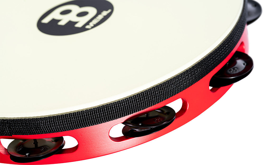 MEINL Percussion Traditional Wood Series Headed Tambourine - 10"