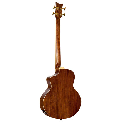 ORTEGA Deep Series 8 Medium Scale Acoustic Bass 4 String - Spruce / Mahogany Black