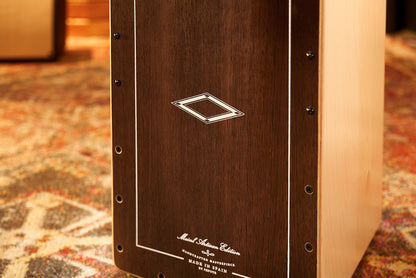 MEINL Percussion Artisan Edition Series String Cajon Tango Line - Brown Eucalyptus