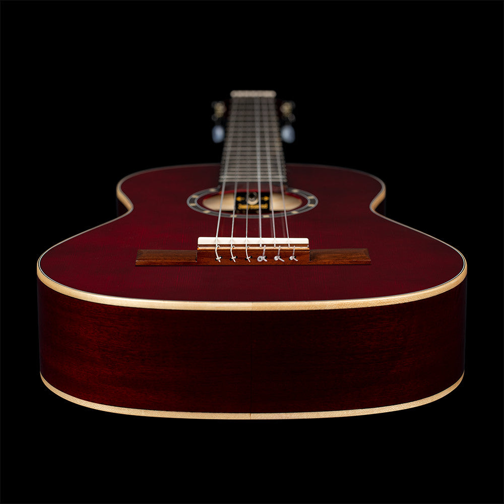 ORTEGA Family Series 1/2 Classical Guitar 6 String - Wine Red + Gigbag