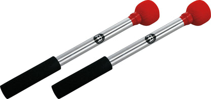 MEINL Percussion 2" Aluminum Samba Beater, Pair