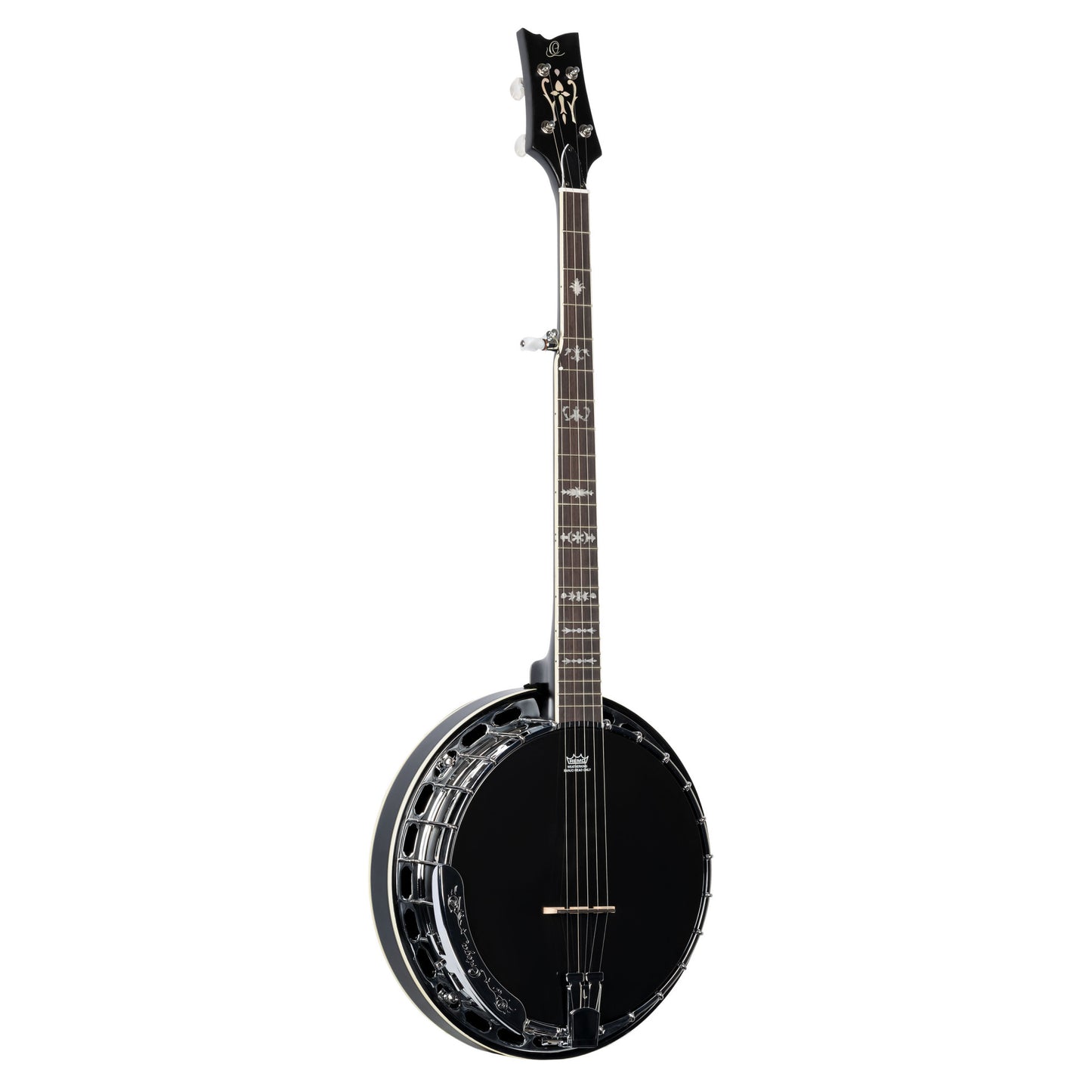 ORTEGA Raven Serie Banjo 5 String - Mahogany Black + Bag