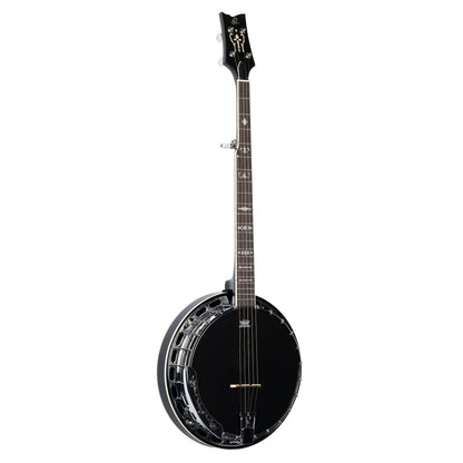 ORTEGA Raven Serie Banjo 5 String - Mahogany Black + Bag