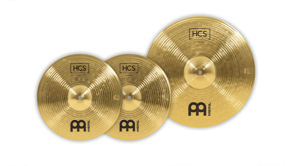 MEINL Cymbals HCS Basis Beckenset - 14" Hihat, 18" Crash-Ride