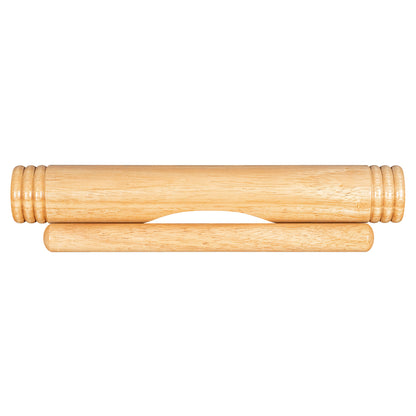 MEINL Percussion Wood Claves African - Hollowed Out Hardwood