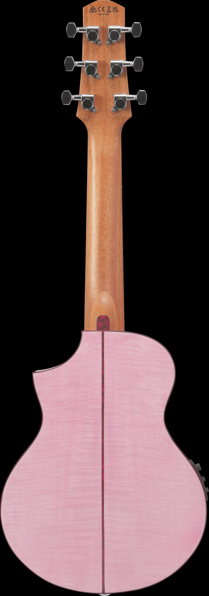 IBANEZ EWP Piccolo Gitarre 6-String - Strawberry Milk Open Pore