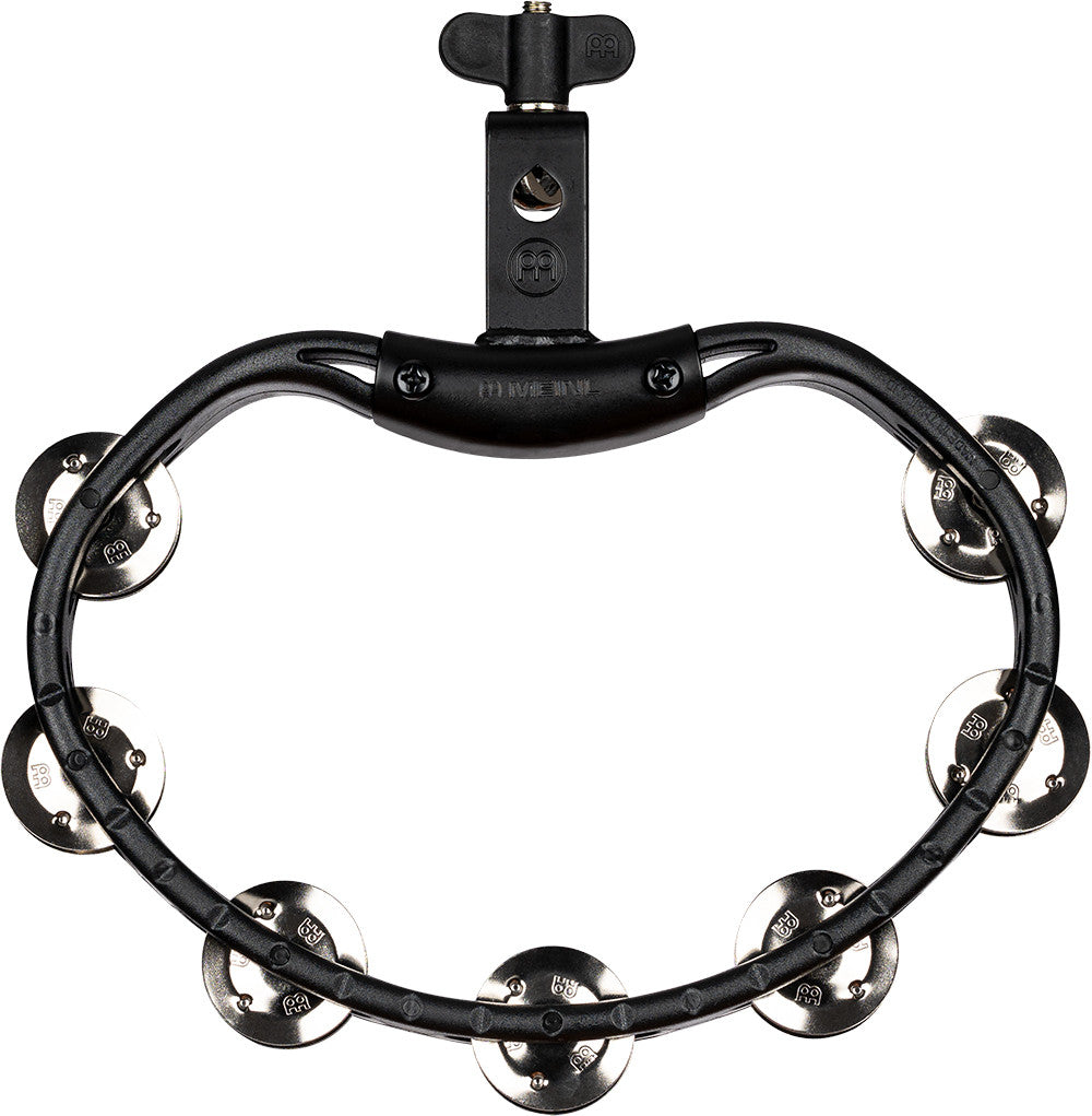 MEINL Percussion Headliner® Series Mountable Molded ABS Tambourine - Black