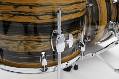 TAMA Superstar Classic Shell Kit 3 pcs - Natural Ebony Tiger Wrap/Chrome HW