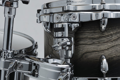 TAMA STAR Walnut Rack Tom 12" x 10" - Satin Black Japanese Sen Burst/Chrom HW