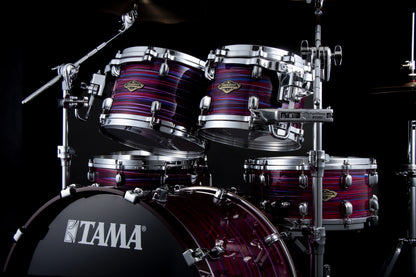 TAMA Starclassic Walnut/Birch Lacquer Rack Tom 13" x 10" - Lacquer Phantasm Oyster/Chrome HW
