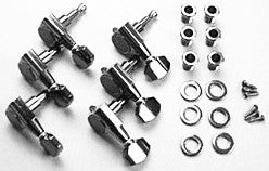 IBANEZ machine head set in cosmo black L*6 - for selected RG/SIGNATURE models