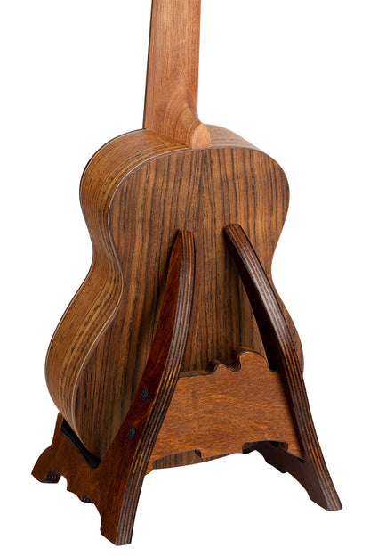 ORTEGA Wood-Ukulele-Stand - Dark Brown